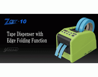 ZCUT-10 Tape Dispenser with Edge Folding Option